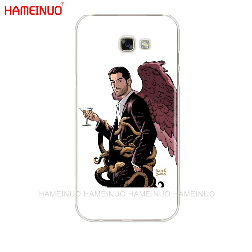 HAMEINUO lucifer Чехол для мобильного телефона ТВ шоу Samsung Galaxy A3 A310 A5 A510 A7 A8 A9 2016 2017