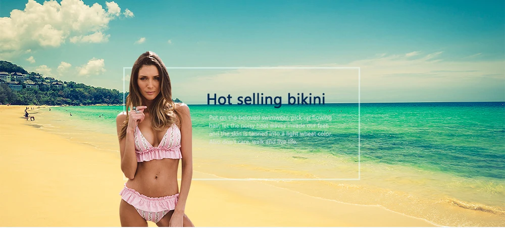 Halter Bikinis Suit Swim1