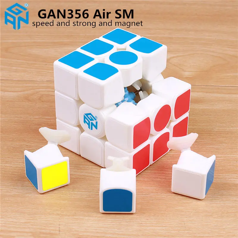 GAN 356 Air SM 3x3x3 с магнитной пазлом магический скоростной куб профессиональный gans 356 Профессиональный cubo magico Gan356 воздушная версия 249