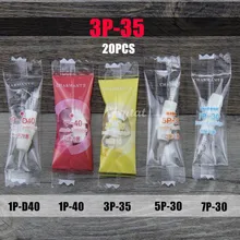 20 шт 3 P Перманентный макияж иглы для бровей Иглы для губ Ассорти Для CHARMANT роторная машина комплекты ручек