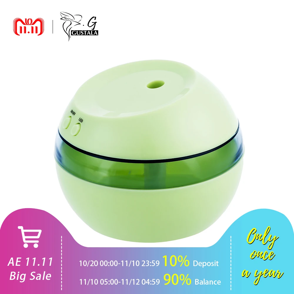 Creative Portable 5V Ultrasonic Humidifier Mini USB Air Humidifier Aromatherapy Machine LED Light Aroma Diffuser For Home Office цена Creative Portable 5V Ultrasonic Humidifier Mini USB Air Humidifier Aromatherapy Machine LED Light Aroma Diffuser For Home Office цены онлайн