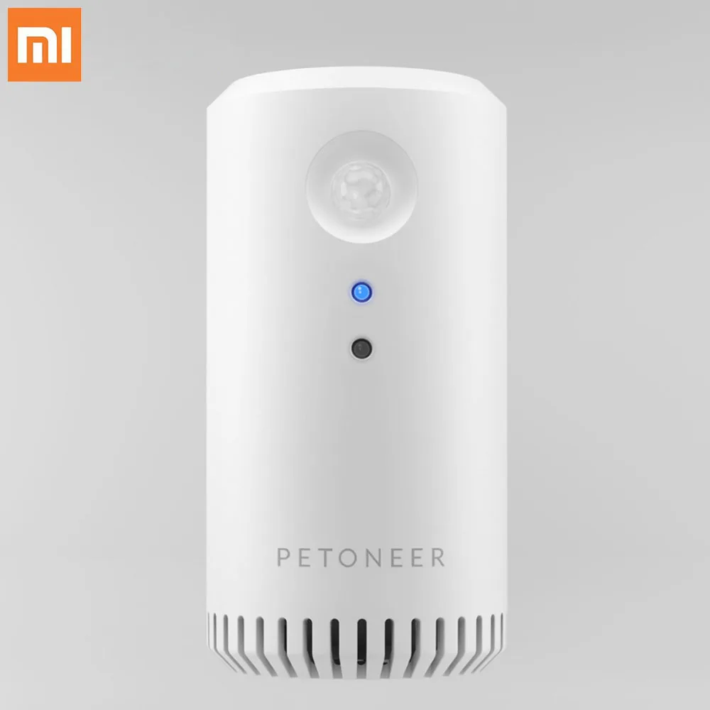 Белый Xiaomi Mijia Интеллектуальный дезодорант для стерилизации инфракрасная функция синхронизации очиститель воздуха USB кабель для зарядки домашних животных Туалет свежий воздух - Цвет: Белый
