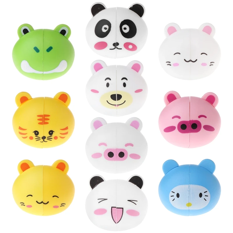 

1pcs Cute Cartoon Sucker Toothbrush Holder hooks toothbrush rack bathroom set