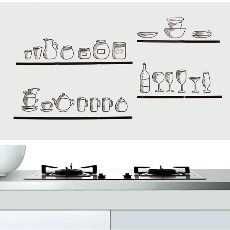 Kitchen Wall Stove Aluminum Foil Oil-proof Stickers Anti-fouling High-temperature Self-adhesive Croppable Wall Sticker Kitchen Wall Stove Aluminum Foil Oil-proof Stickers Anti-fouling High-temperature Self-adhesive Croppable Wall Sticker