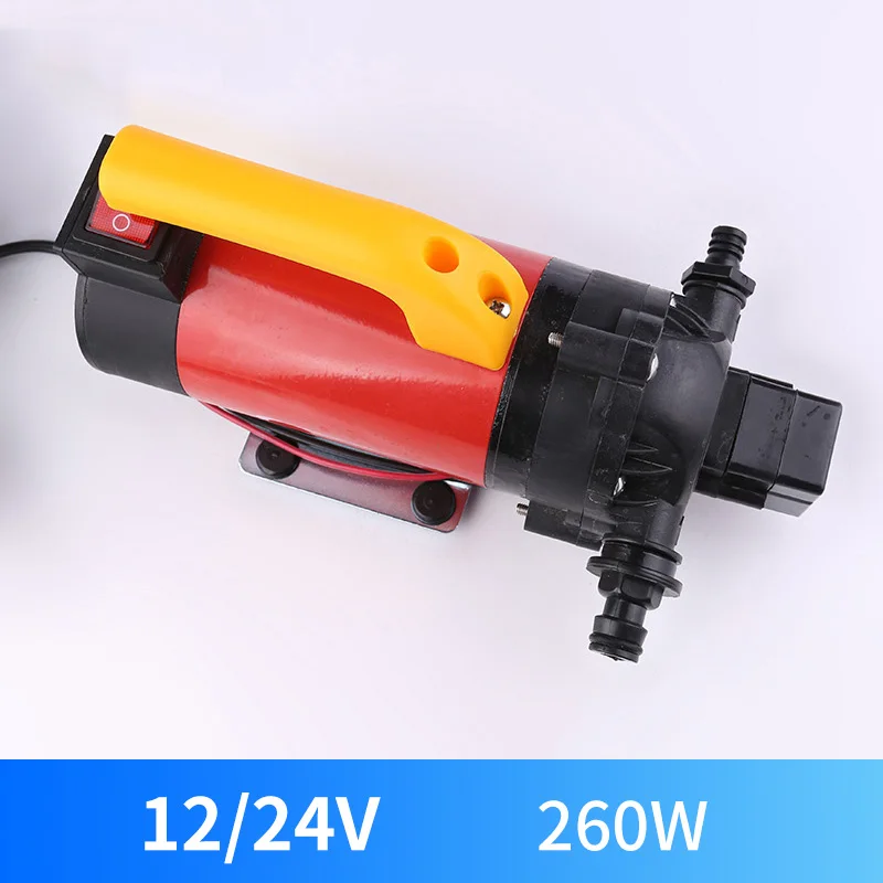 12V 24V горизонтальный мембранный насос электрический распылитель водяной для