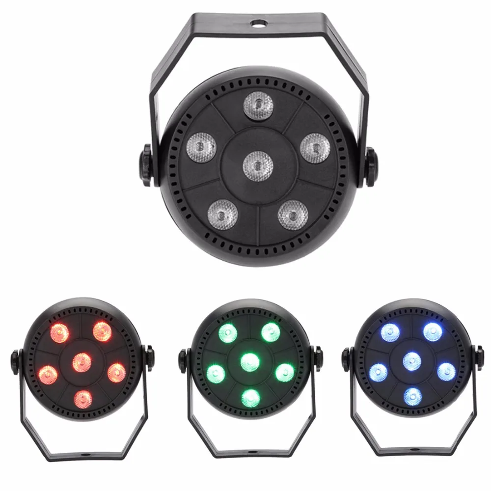 9W 3 In 1 RGB LED Par Light moving head DJ Disco Light Dance Party KTV