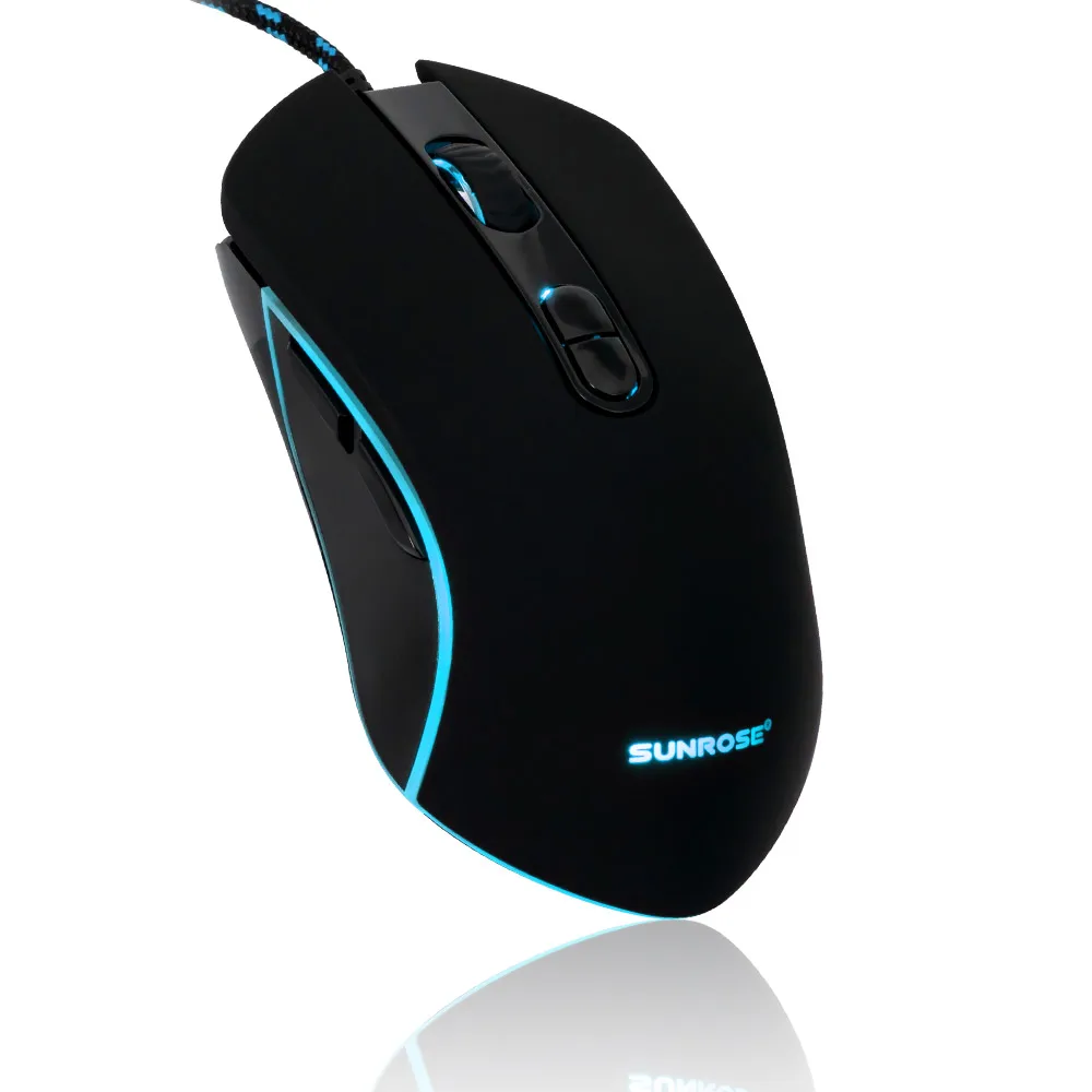 

6Buttons LED Optical Adjustable Computer Professional Pro Wired Gamer Mouse Computer Mice for PC Laptop Games Mice Optical