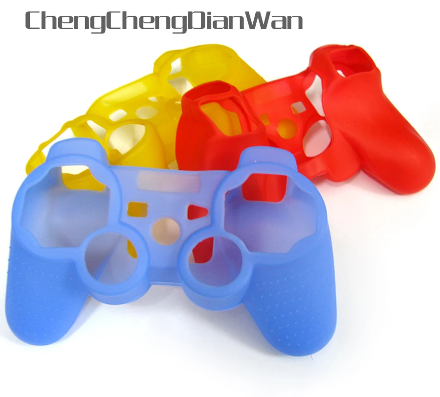 ChengChengDianWan 20 шт./лот красочный силиконовый чехол на выбор для игрового контроллера