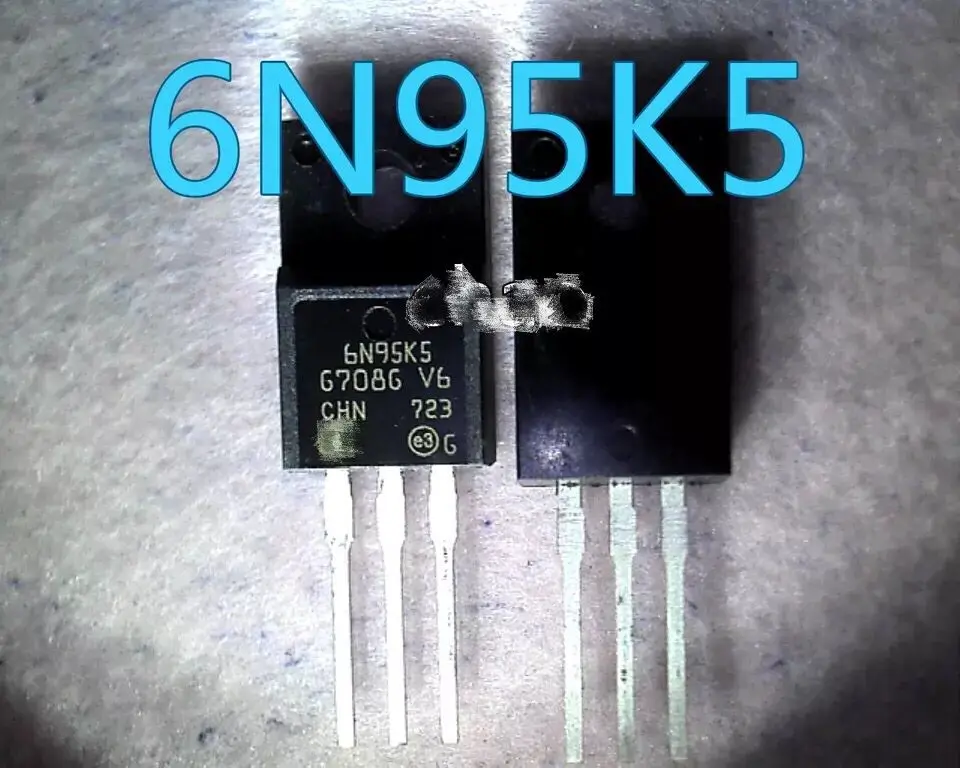 

Free shipping 10pcs/lot 6N95K5 STF6N95K5 TO-220F new