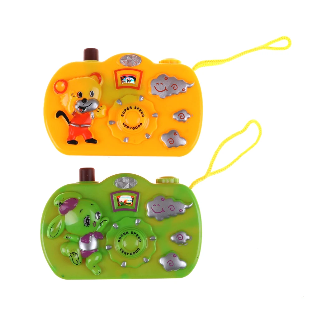 Случайный цвет проекционная камера игрушка муйлти животный узор Свет Проекция обучающее образовательное игрушки для детей