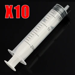 Assorted Disposable Syringe Pack for Pets and Crafts (10 Pieces) (20ml)