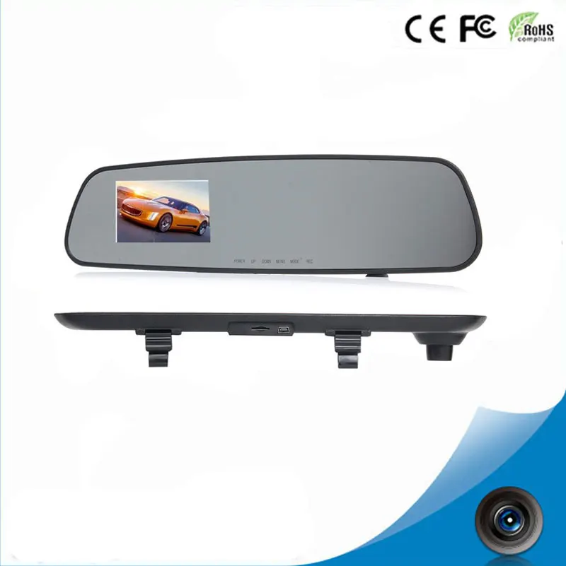 newest HD car font b camera b font dvr monitor DVRs white mirror video recorder car