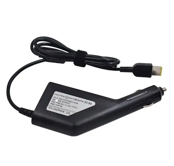 Laptop Car Adapter Charger For Lenovo Thinkpad 20V 2.25A 45W ADLX45NLC3