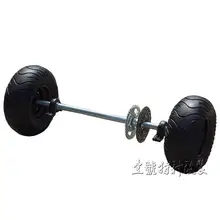 DIY четыре колеса GO KART картинг ATV UTV Багги тормозные диски звездочки 85 см задний мост с 6 дюймов шины колеса