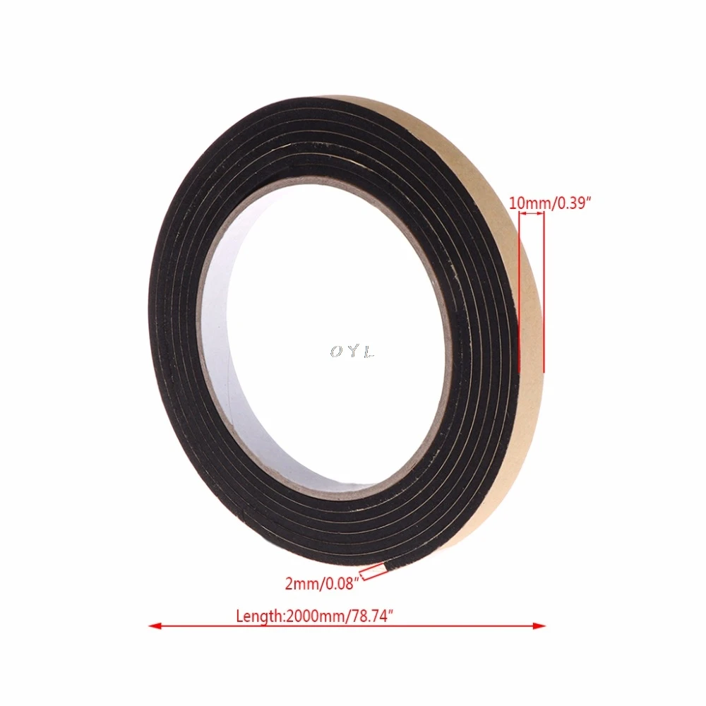 5Pcs 2M Gas Stove Gap Cooker Slit Antifouling Strip Seal Ring Tape Kitchen Tools gas stove parts