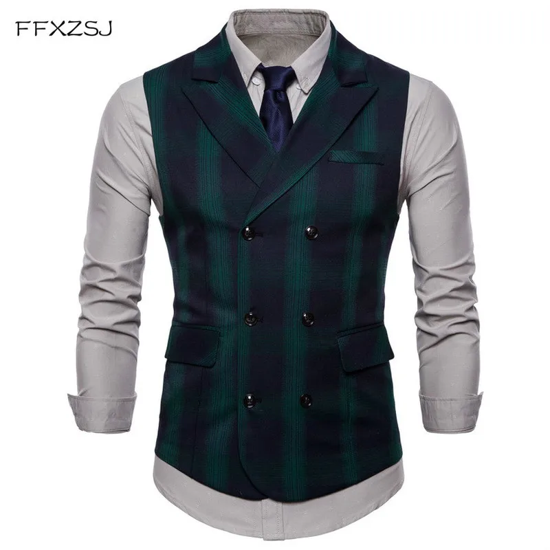 FFXZSJ best selling men's suit vest, fashion casual, everyday slender ...