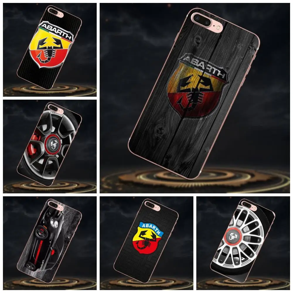 2019 Автомобильный логотип Abarth для Galaxy A3 A5 A7 On5 On7 2015 2016 2017 Grand Alpha G850 Core2 Prime S2 I9082