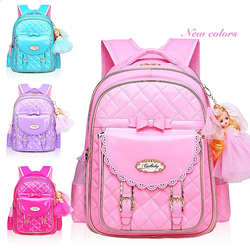 Buy High quality Girls Children School Bag With Doll