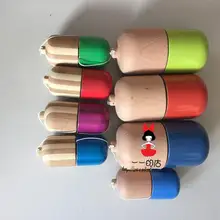 320 шт. таблетки формы Kendama Bamboo таблетки делая разложению Открытый Взрослый образования