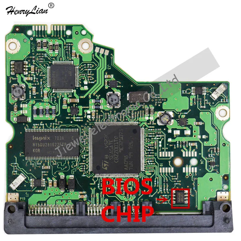 

HDD PCB FOR LOGIC BOARD/BOARD NUMBER: 100466824 REV C