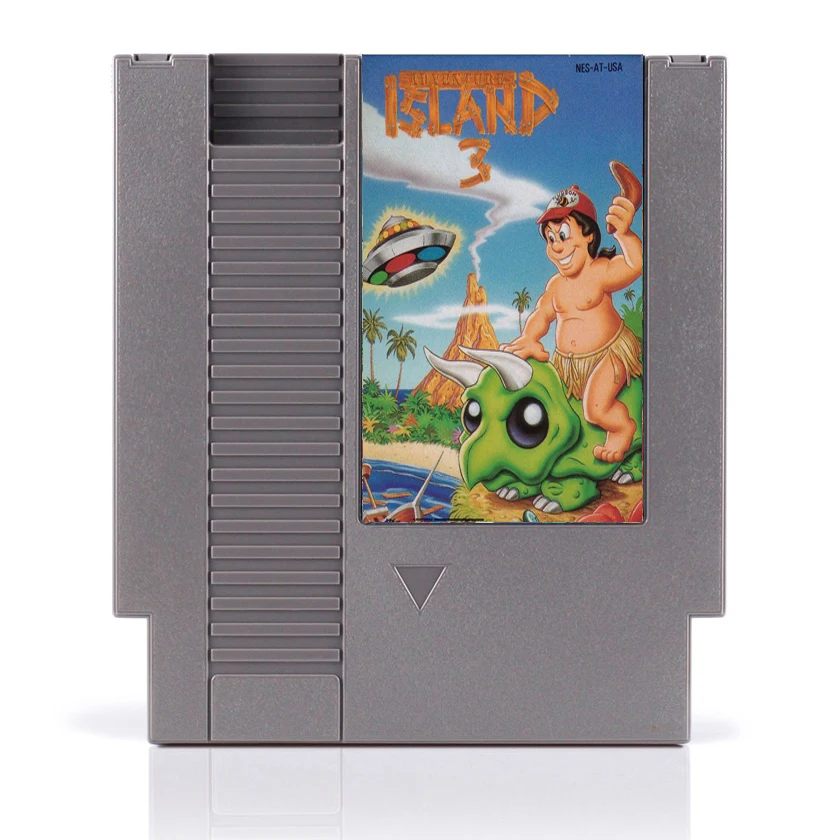 

Adventure Island 3 Top Quality 72 Pins 8 bit Game Cartridge Drop Shipping!