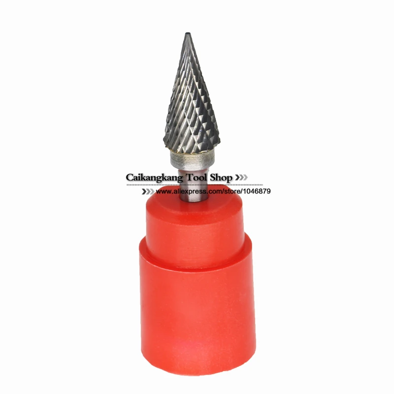 Head 12mm,conical Pointed Nose,carbide Rotary Burrs, Rotary Burrs