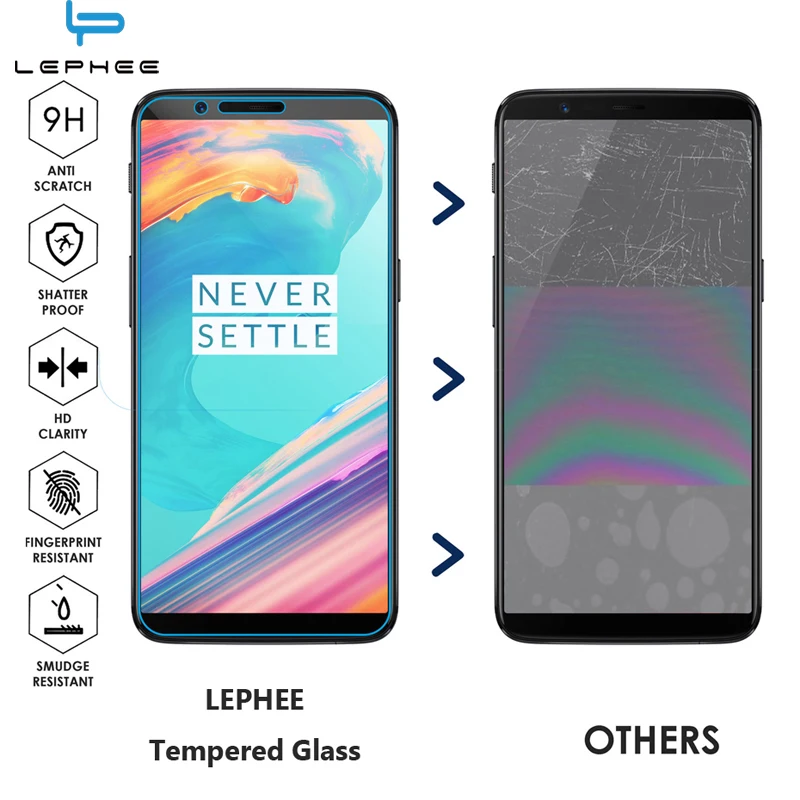2 шт. для Oneplus 5 T закаленное стекло One Plus Защитная пленка экрана Oneplus5T A5010 прозрачная