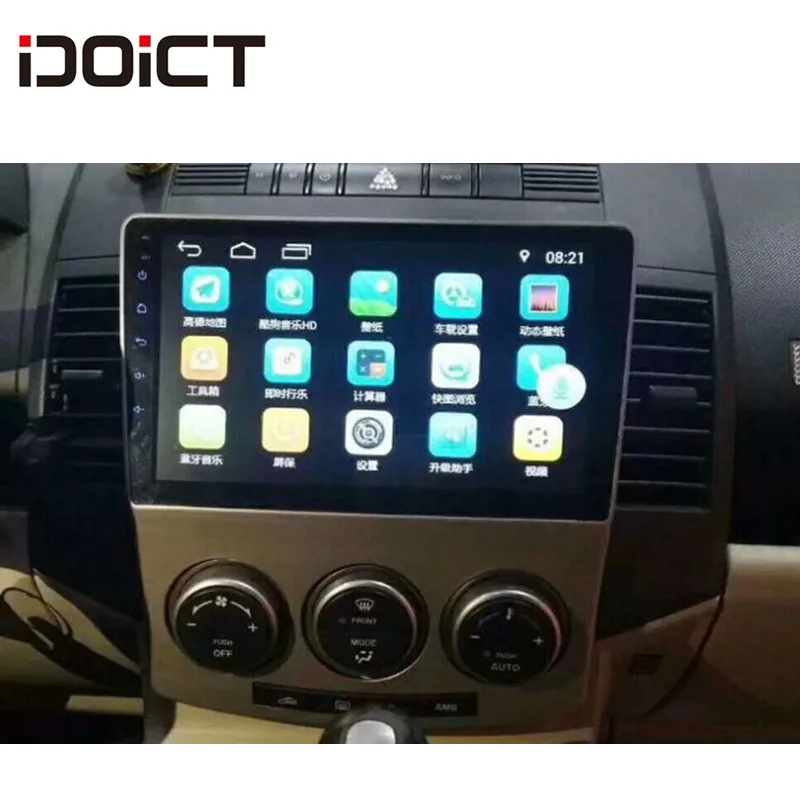 IDOICT Android 8,1 автомобильный dvd-плеер gps навигация Мультимедиа для Mazda 5 Радио 2005-2010 2010-2013 автомобильный стерео wifi