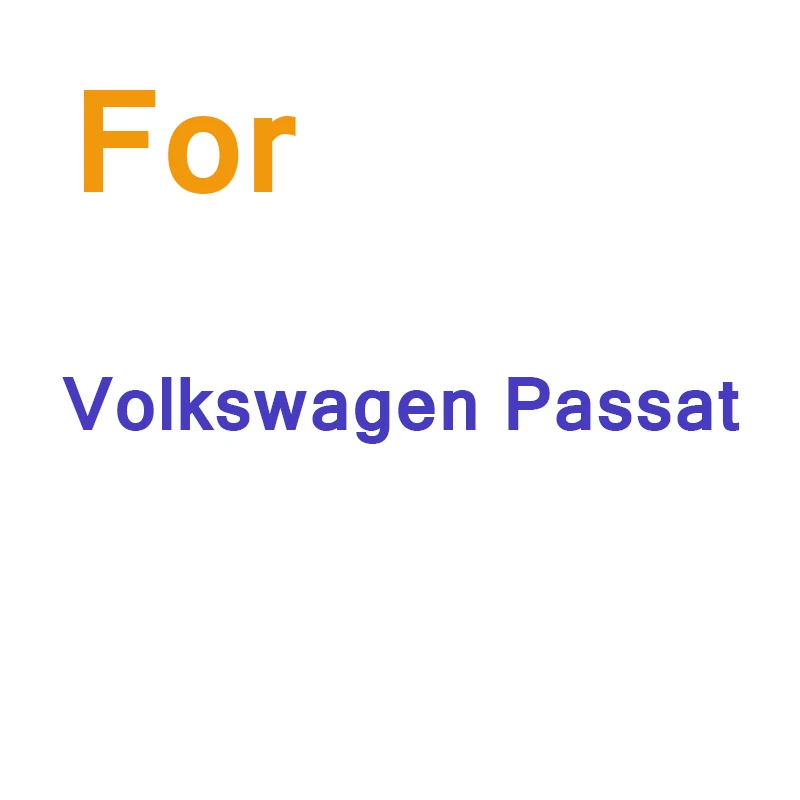 Cawanerl автомобиля уплотнение в полоску комплект Авто Резиновый Уплотнитель Печать отделка края для Фольксваген Magotan Passat Scirocco - Цвет: For Passat
