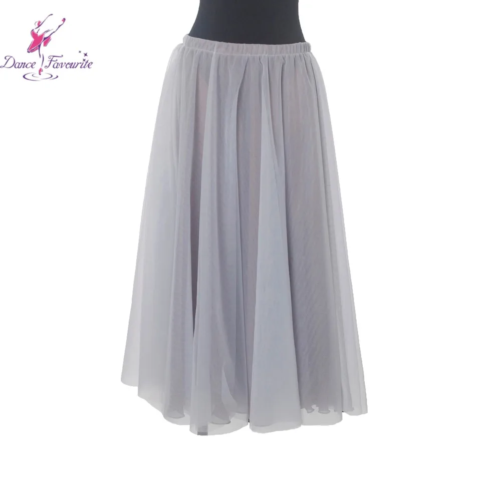 

Adult Long Ballet Skirt Ballet Teacher Chiffon Skirt Women Dancewear Skirt Three Layer Chiffon skirt
