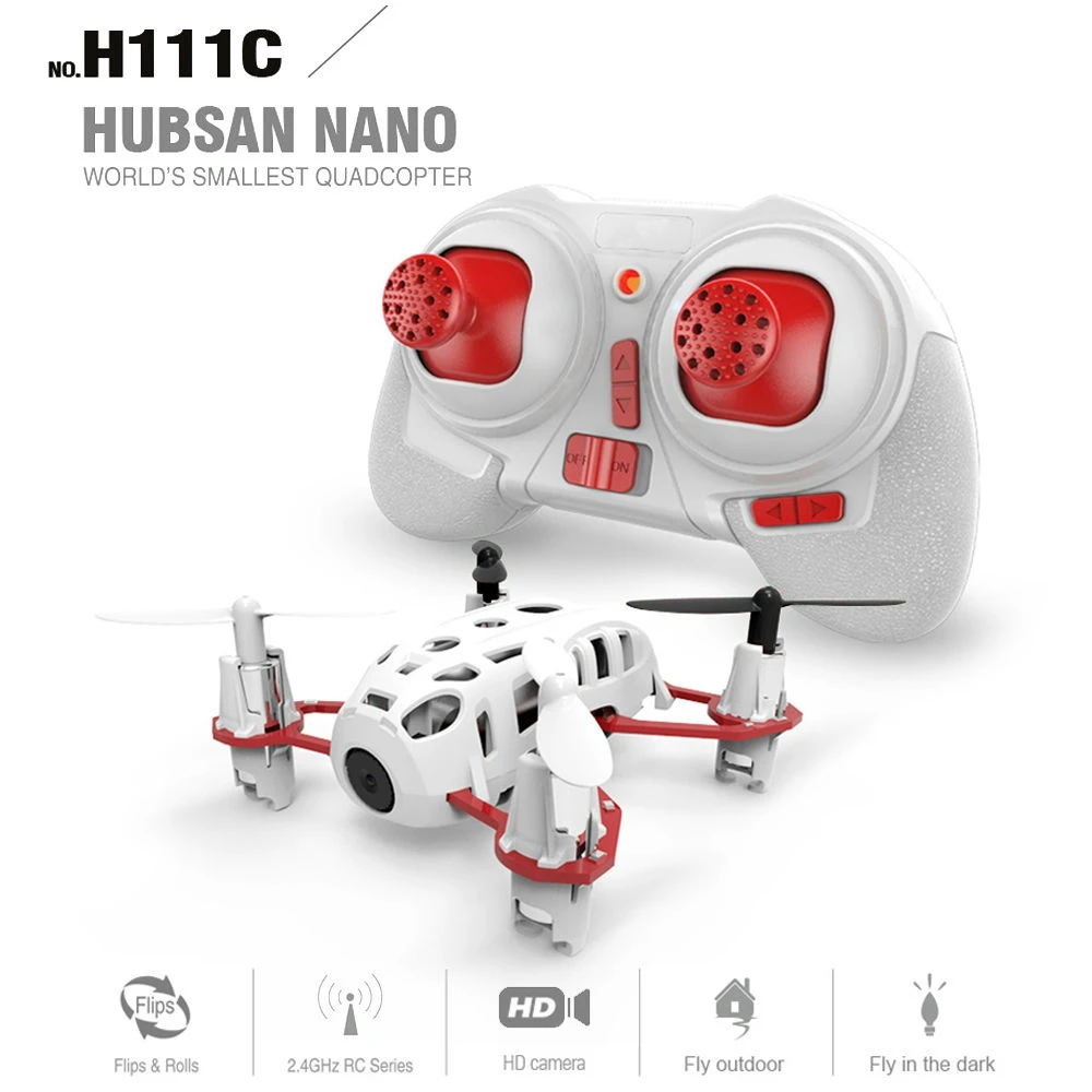 

Hubsan Nano RC Helicopter 4CH RTF 2.4G 6 Axis Gyro RC Quadcopter 480P HD Camera Drones 360 Degree Rollover Drone Dron Xmas Gifts