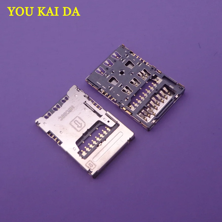 10 шт./лот для LG V10 H960A H900 H901 VS990 V20 K10 K420N sim-карта SD TF слот держатель Гнездо