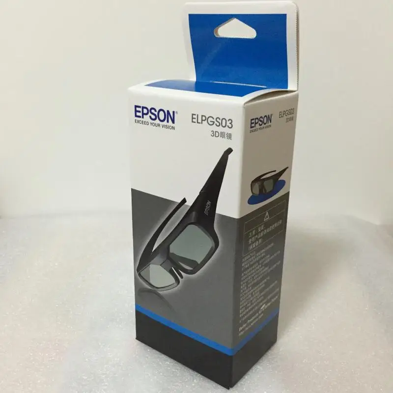 ELPGS03 bluetooth затвора Активные 3D очки для Epson домашний кинотеатр 3D Проекторы