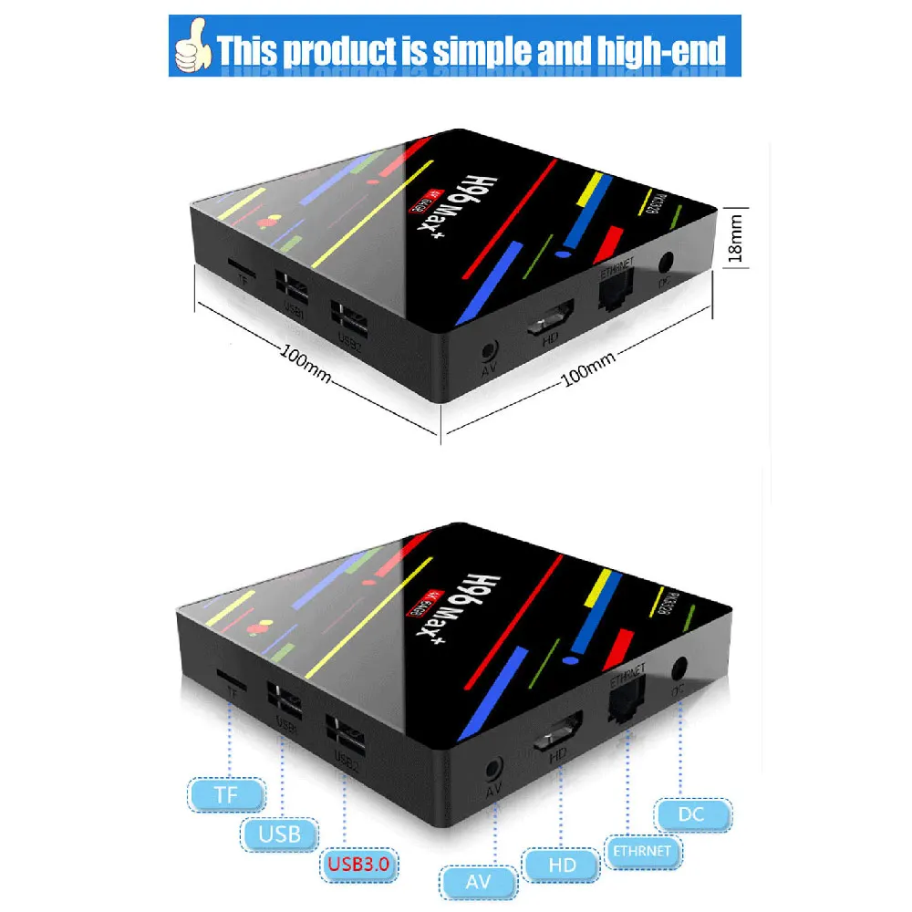 4 K 3D Android 9,0 tv Box RK3328 4G ram 32G 64G rom 2,4G 5G WiFi мультимедийный проигрыватель набор верхней коробки поддержка комплект bluetooth top Box