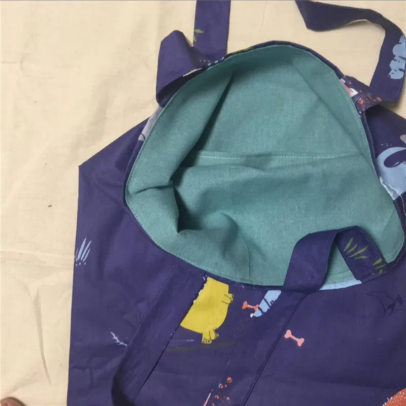 YILE обновленная из хлопка и льна хозяйственная сумка на плечо сумка для переноски экологический многоразовый мешок печати зеленый оливковый ветка L017