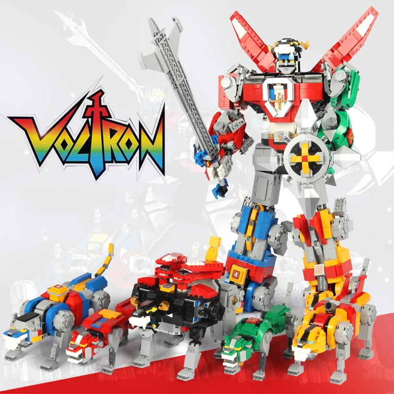 

DHL 2600PCS Movie Series Combination Robot LegoINGys 21311 Voltron Model Set Building Blocks Bricks kids 16057 DIY Toys Gifts