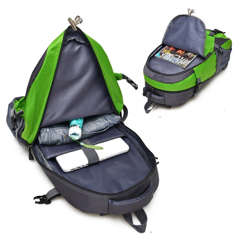 Skup Hot 45L wodoodporny plecak Ourdoor sport plecak turystyka wspinaczka Camping piesze wycieczki plecak Packsack torby dla kobiet mężczyzn