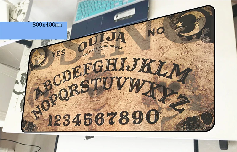 Ouija коврик для мыши 80x40 см самые дешевые коврики для мыши лучший игровой коврик для мыши геймер HD печать персонализированные коврики для мыши Клавиатура ПК коврик