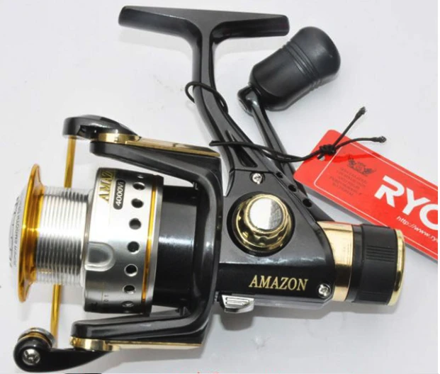 Free Shipping RYOBI AMAZON 4000VI 5 Ball Bearing Spinning Fishing Reel