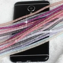 LaMaDiaa ожерелье с кристаллами на шею, ремешок, u-диск, ID, Рабочая карта, мобильный телефон, цепь, ремни, брелок, телефон, висячая веревка