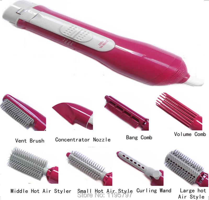 Hair Dryer And Brush Combo Find Your Perfect Style 8 In 1 Professional Hair Dryer For Hotel Travel With A