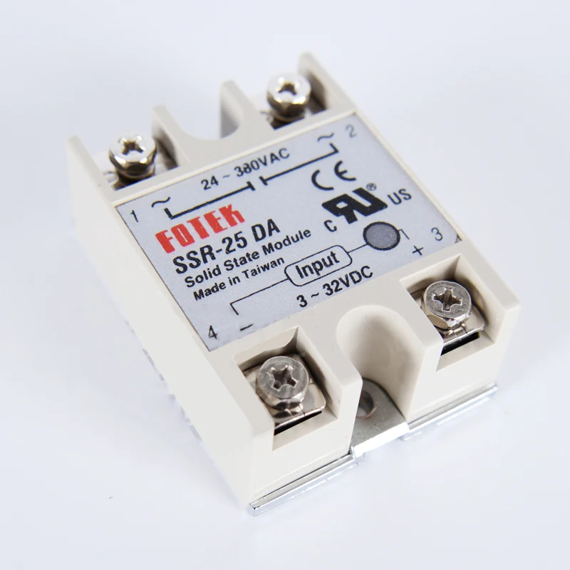 Solid State Relay SSR 25DA 25A Actually 3 32V DC TO 24 380V AC SSR 25DA