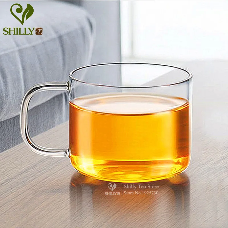 

Heat-resistant glass tea cup glass coffee mug transparent water mug 150ml
