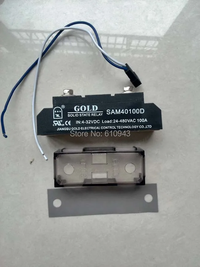 

100A SOLID STATE RELAY for Temperature Controller Free Shipping