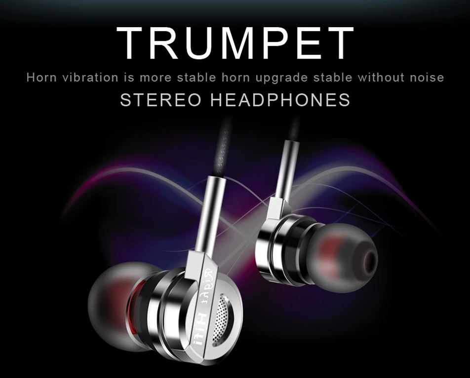 Icoque Stereo Bass Earphone In-ear Portable Headphones With Mic for Samsung Galaxy S7 S8 iPhone 6s 5s PC In Ear Hi-fi Earphones  (2)
