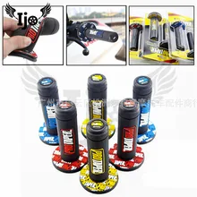 Dirt pit bike руль высокого качества Резина много цветов ручной Клей универсальный 22 мм 24 мм для kawasaki honda Мотоцикл ручной ручки