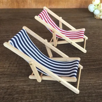 

BJD doll scene photo props 1:12 baby house accessories mini lounge chair beach chair doll accessories