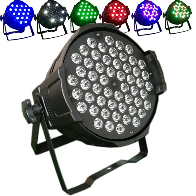 Fast Shipping Led Par Can 54x3 Watts rgbw Super Bright 3W led rgbw