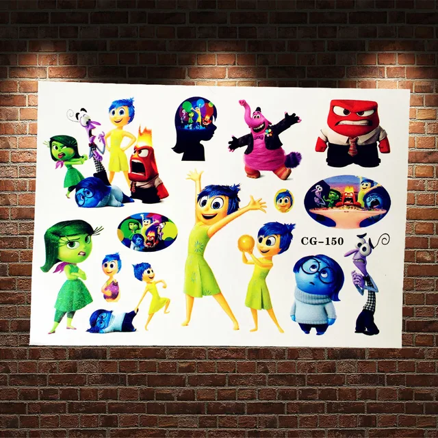 Movie Flash Tattoo Stickers For Kids Xmas Gifts Acg 150 Cartoon Movie Flash Tattoo Stickers For Kids Xmas Gifts Acg 150 Cartoon Waterproof Fake Water Transfer Tatoo Baby Toys