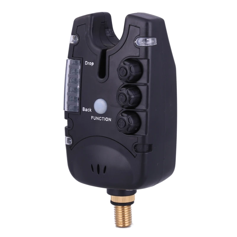 

6 LEDs Fishing Bite Alarm Pesca Indicator Adjustable Tone Volume Sensitivity Loudly Sound Outdoor Fishing